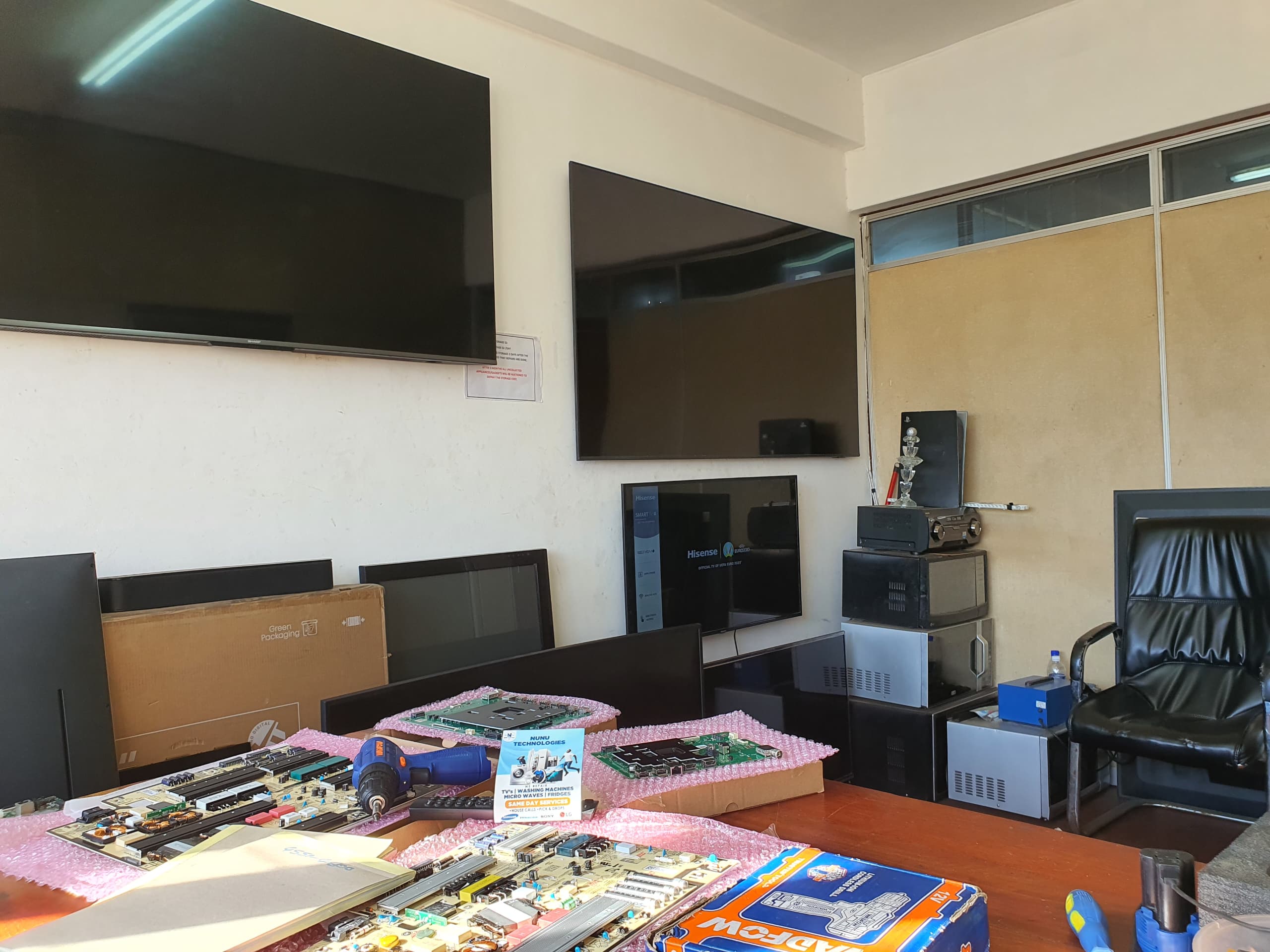 Nunu Technologies Repair Workshop